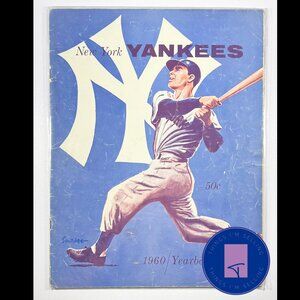🔥1960 New York Yankees Baseball Yearbook 🔥